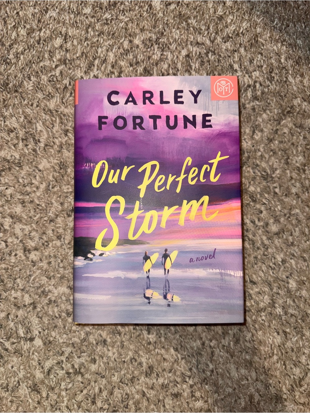 Our Perfect Storm - Purple & Yellow Hardcover Novel